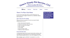 Desktop Screenshot of genespetservice.com